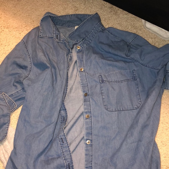 Old navy long sleeve button down shirt - Picture 1 of 3